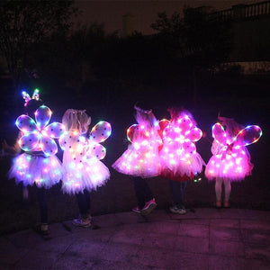 LED Light Starlight Tutu Skirt