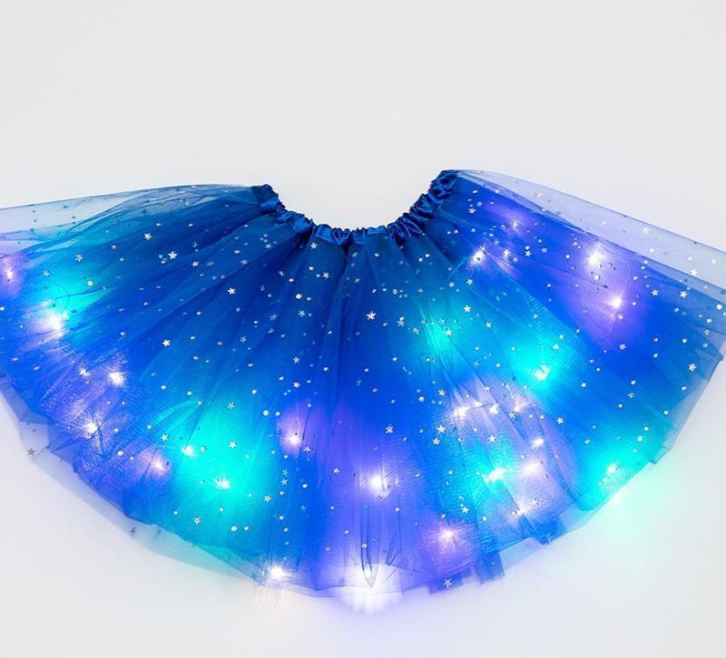 LED Light Starlight Tutu Skirt