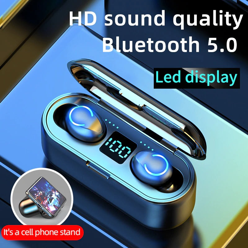 Wireless Earphones 9D Bluetooth 5.0